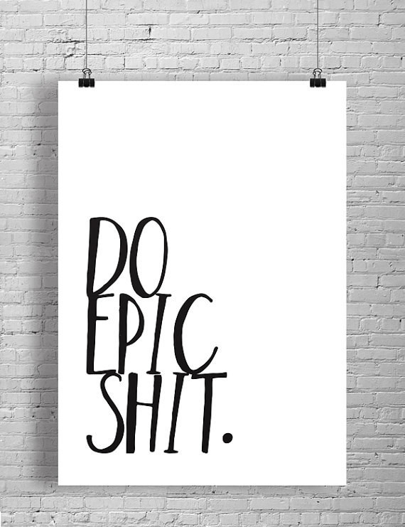 23 Artfully Profane Wall Prints That Are Just Keeping It Real