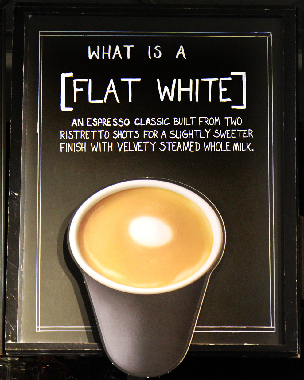 flat white venti