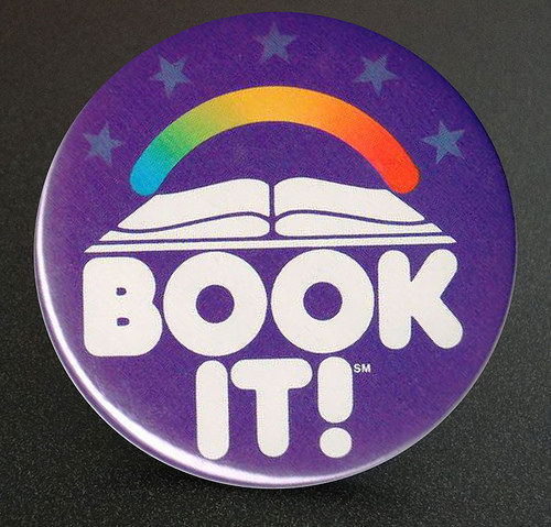 A Book It! pin
