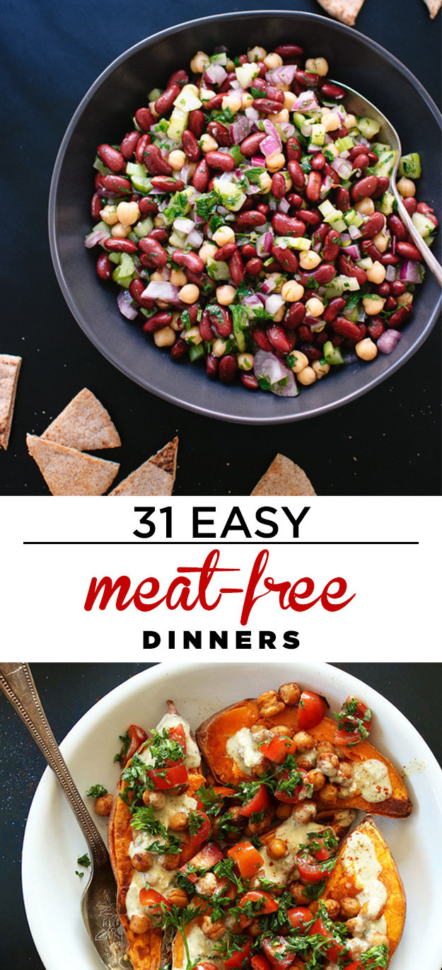 31 Easy Dinners With No Meat To Make In 2015