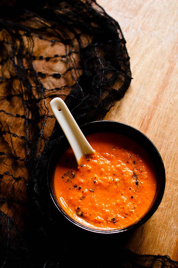 Sopa de tomate al horno