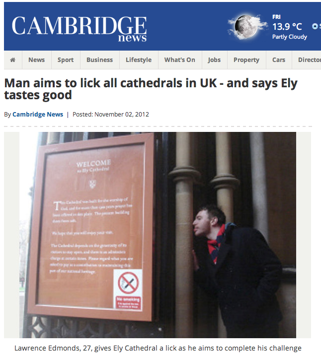 32 ¯\_(ツ)_/¯ Headlines From British Local Newspapers