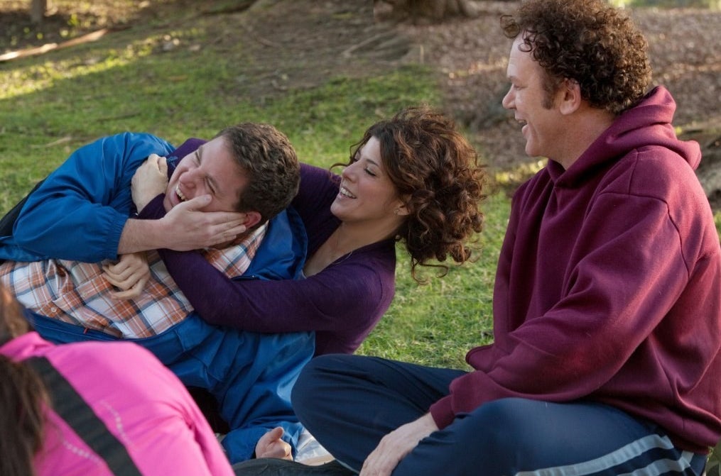 Jonah Hill, Marisa Tomei, and John C. Reilly in Cyrus