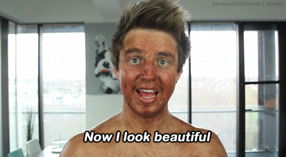 Thursdays should be known as the International Day of Fake Tanning. In preparation for the weekend, pale ladies gather together in harmony and slap on some brown mousse. In other words, we all get way more attractive on Thursdays.