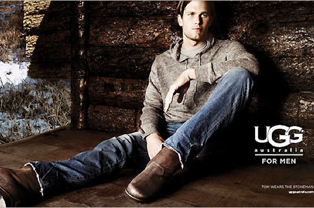 tom brady wearing uggs