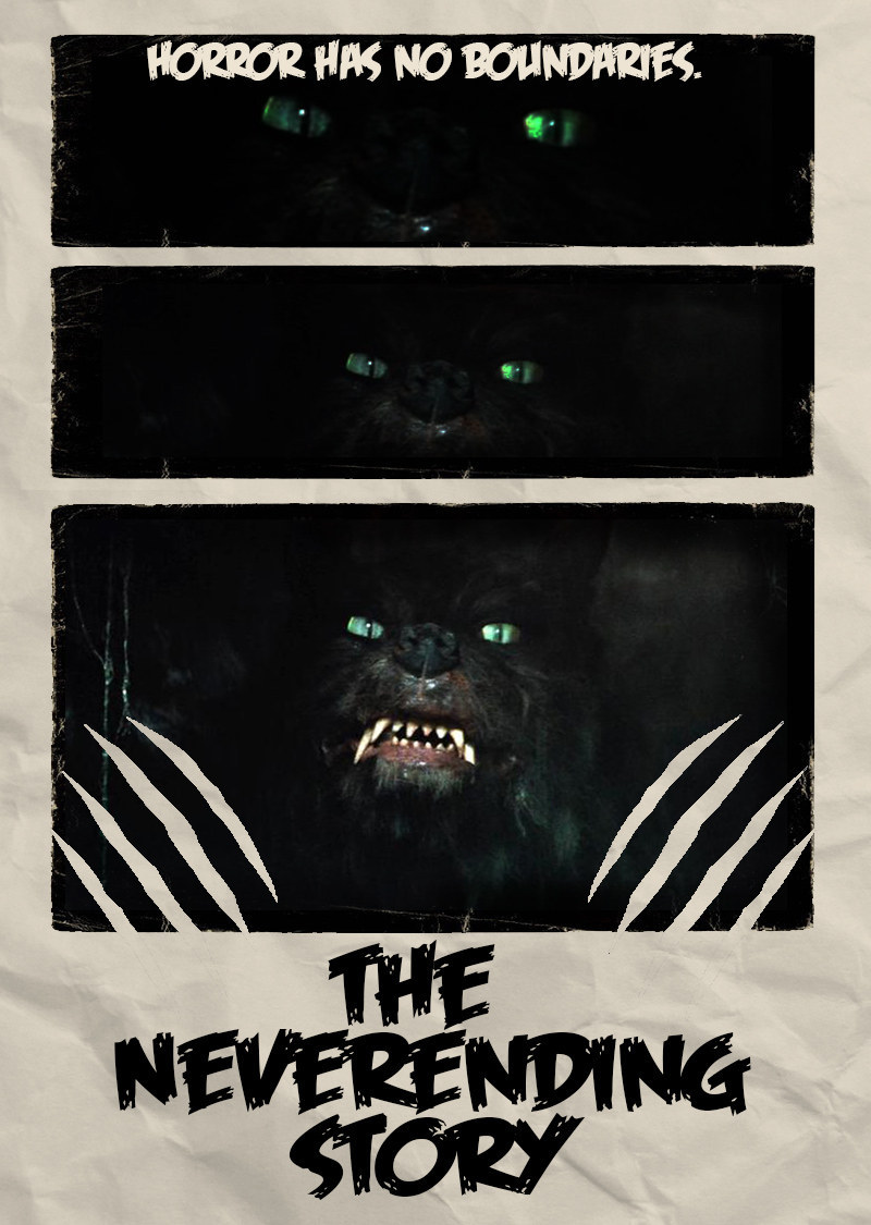 A troubled boy falls into a dangerous, Lovecraftian world of horror when he begins reading a mysterious book. He must stay one step ahead of an evil, soul-devouring wolf and a void of darkness called The Nothing that consumes everything in its path if he has any hope of ever returning home.