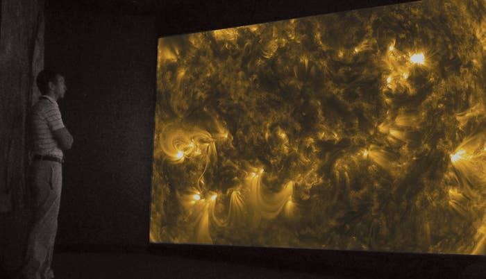 The SDO takes a picture almost once every second, allowing scientists to monitor our star's majestic solar flares, which can result in massive bursts of X-rays and UV rays. Eruptions swirl and sometimes even escape the sun's gravity altogether, according to NASA.