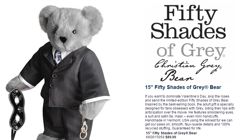 17 Horrendous Fifty Shades Of Grey Marketing Tie Ins