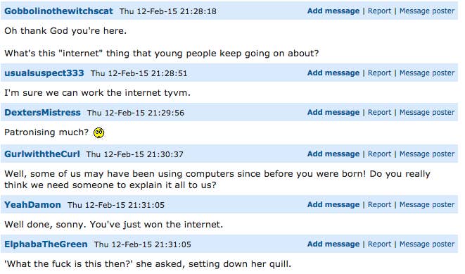 A Man Went On Mumsnet To Explain The Internet And Got Completely Owned