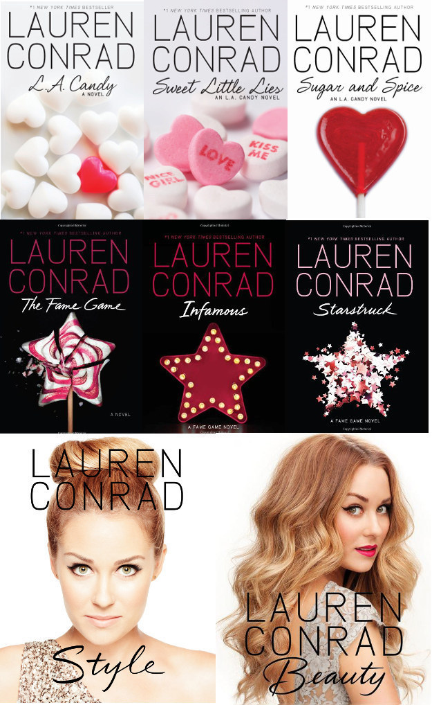 Lauren Conrad's books available here.