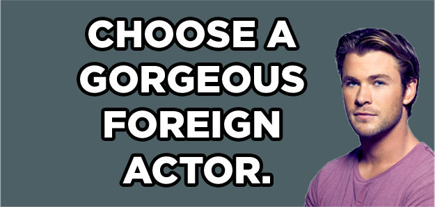 The foreign actor is difficult