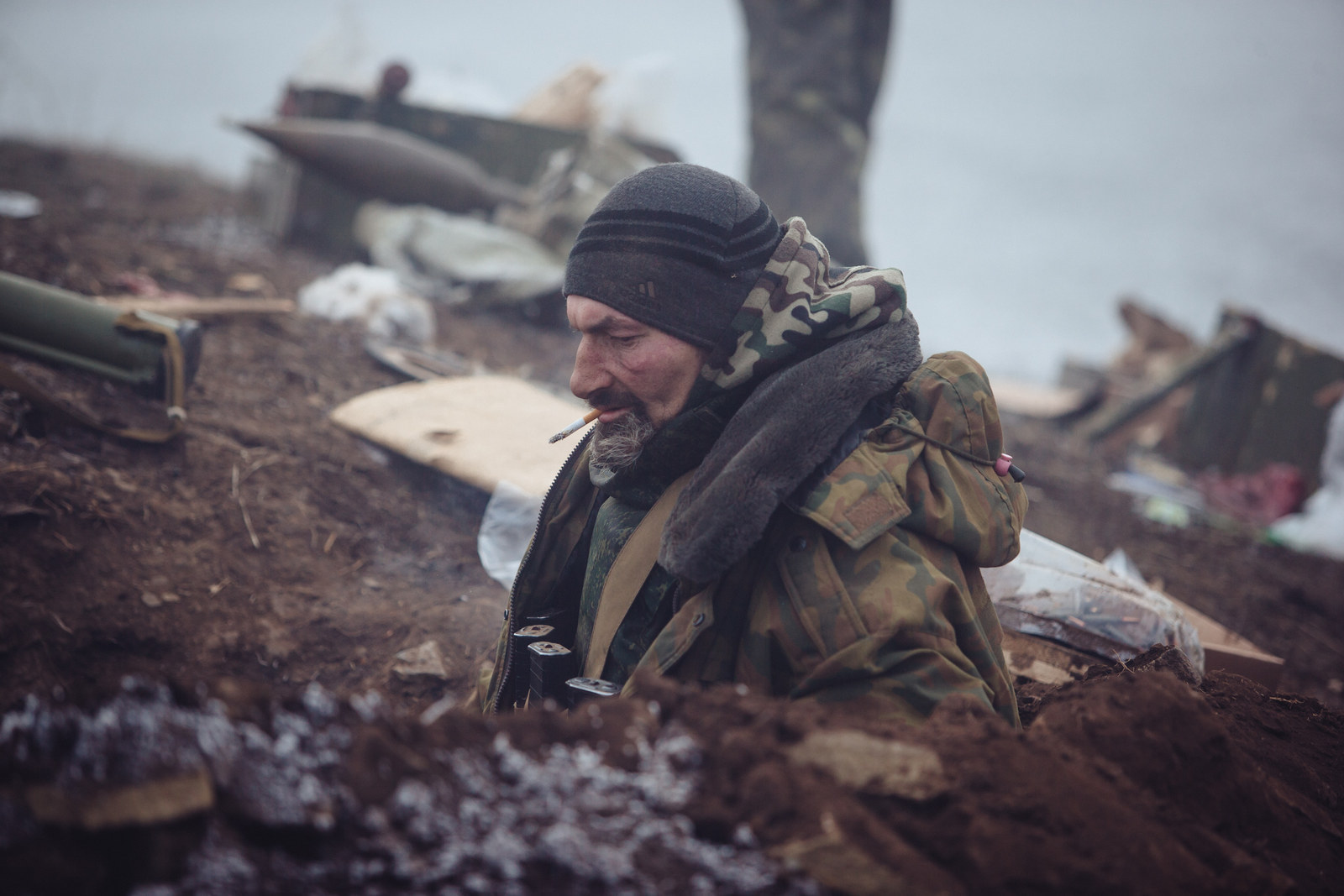 Видео с передовой