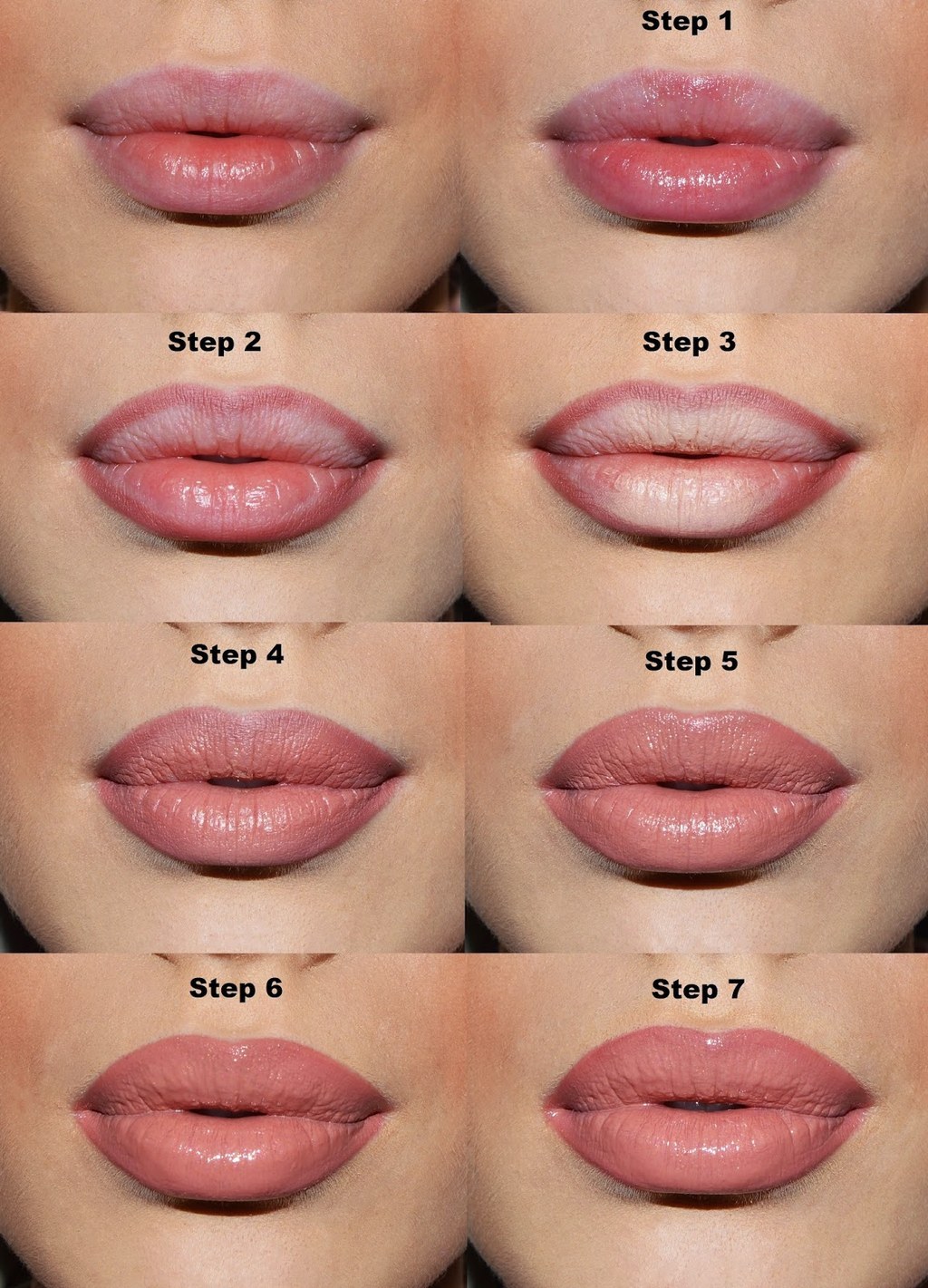 Lip Shape Chart