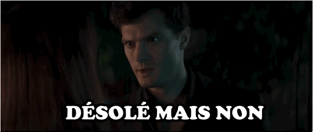 Christian, lui, veut juste la dominer. Du coup, Anastasia arrête de lui parler.