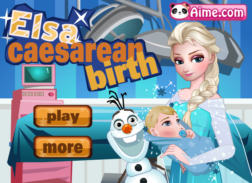 elsa and anna pregnant games