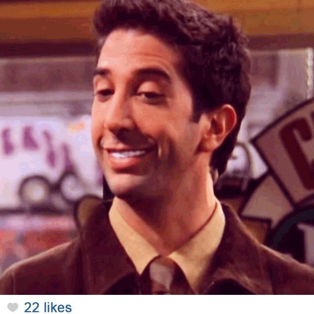 If The Gang From Friends Had Instagram