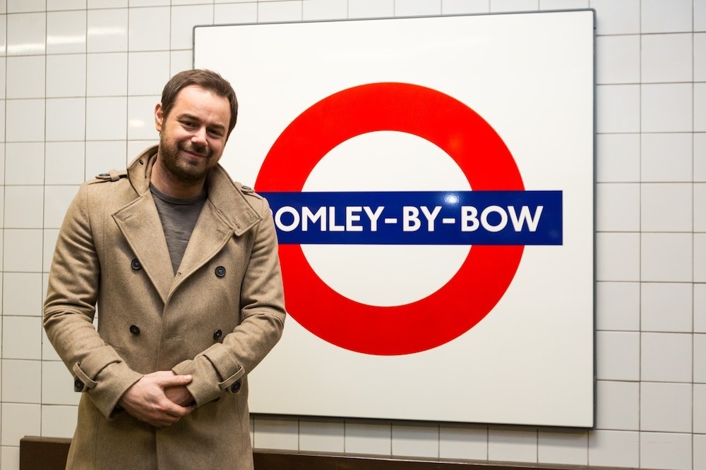 The 37-year-old actor's voice will be heard on the public address system by those traveling through the station today.Bromley-by-Bow was chosen because the station is replaced by the fictional Walford East station on London Underground maps in the soap, the BBC reported.