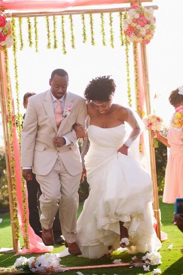 24 Couples Who Honored Their History And Jumped The Broom