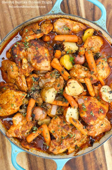 12 Easy Ideas For One Pot Chicken Dinners