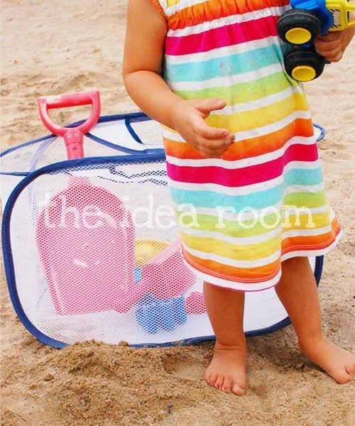 The awesome thing about this is that you don't drag home a bunch of sand at the end of the day! Learn more here.