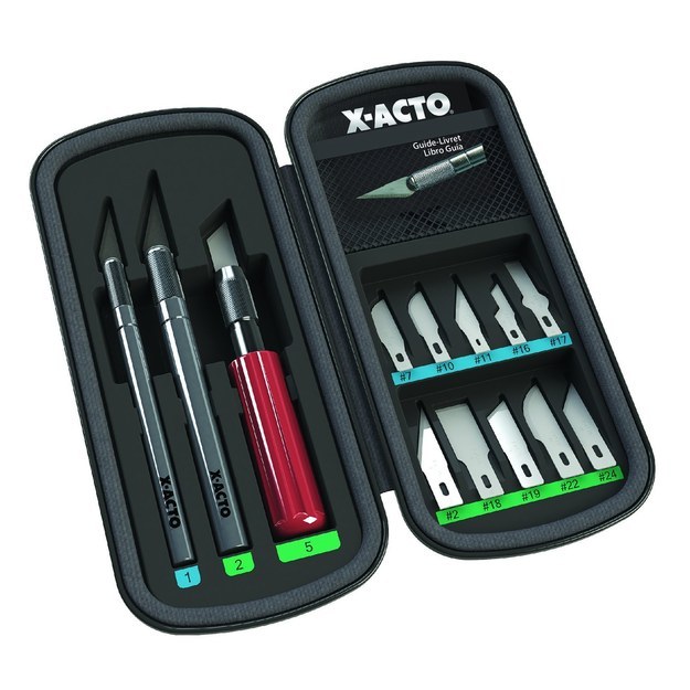 An X-Acto Knife set (for when you need to be precise with your cutting.