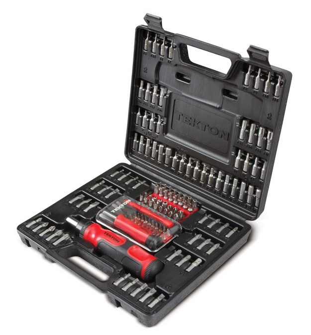 This set may look extravagant, but it has every screwdriver and precision bit you could possibly need.