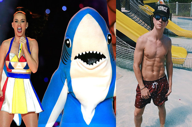 The Guy Who Was One Of Katy Perry's Dancing Sharks Is Actually Very Hot