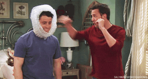 Friends gifs and funny things  Joey friends, Chandler friends