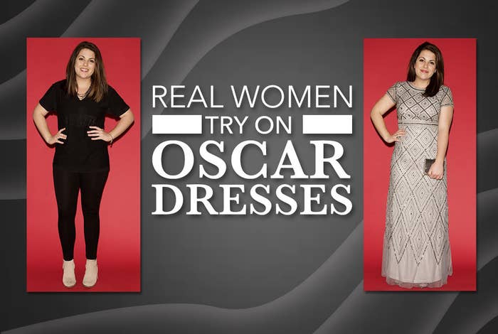 We Tried On Oscar Dresses, And This Is What Happened