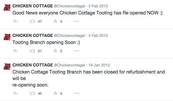 Chicken Cottage Has The Greatest Corporate Twitter Account Of All Time