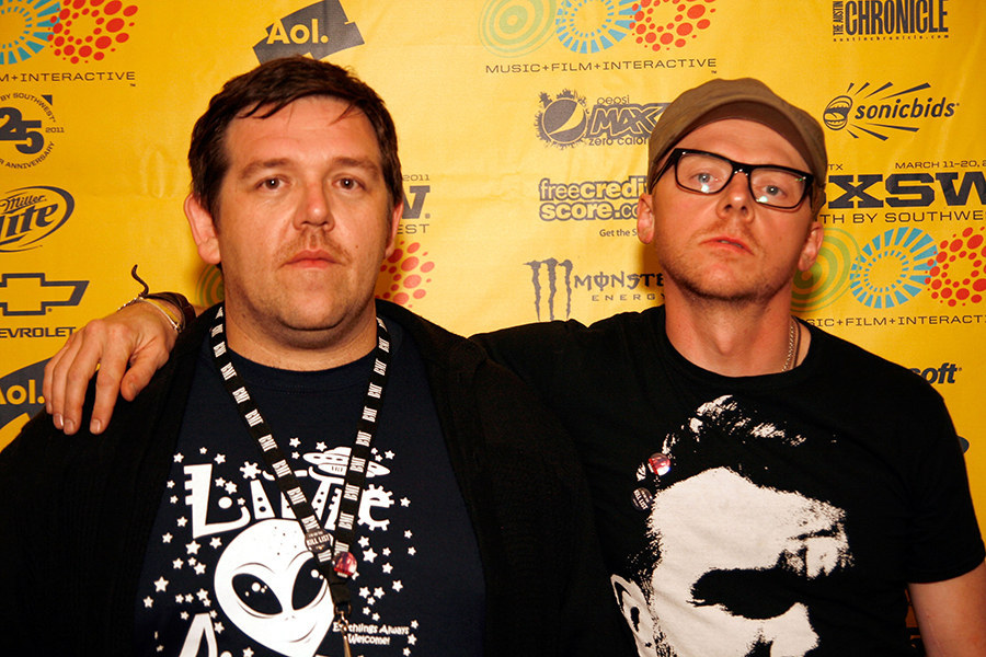 Pegg without Frost is like a cupcake without icing - may it be in their full length films or shorts. If you haven't seen their Star Wars bit yet, watch it at once.