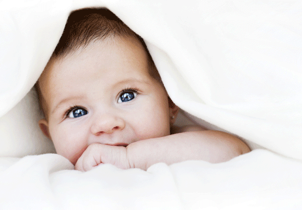 Have you noticed babies are always born with a bluish eye color? Well, blame it on the amount of melanin.