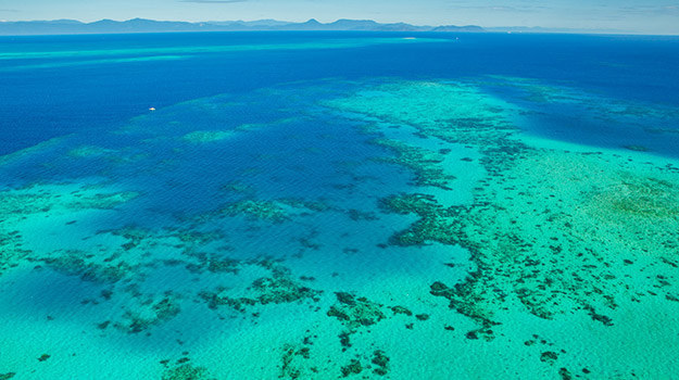This is the Great Barrier Reef.