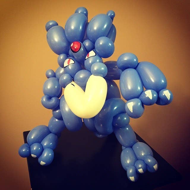 A Balloon Artist Is Making All 151 Original Pokémon Out Of Balloons