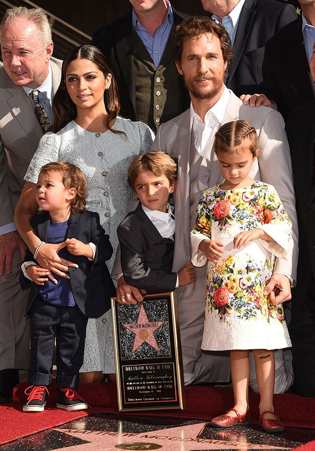 Matthew McConaughey is not only a good looking father, but he also heads a foundation for healthy teen living! He's setting a great example for his kids.