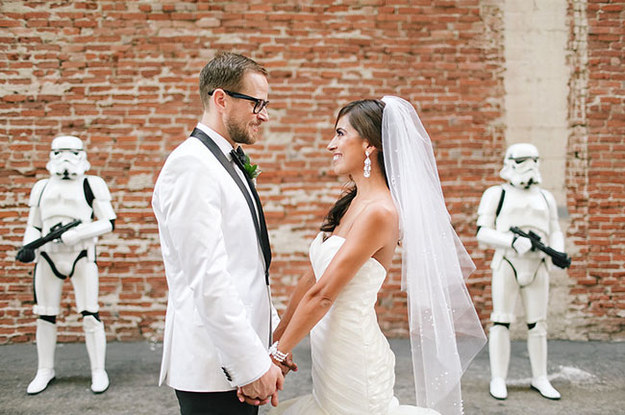 Star Wars wedding Ideas with Stormtroopers