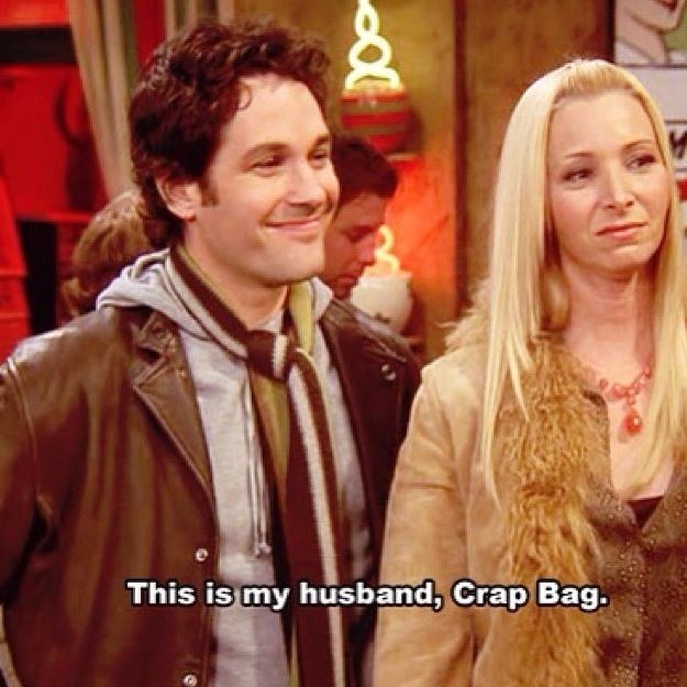 If you changed your name to Princess Consuela Banana Hammock I would change mine to Crap Bag.