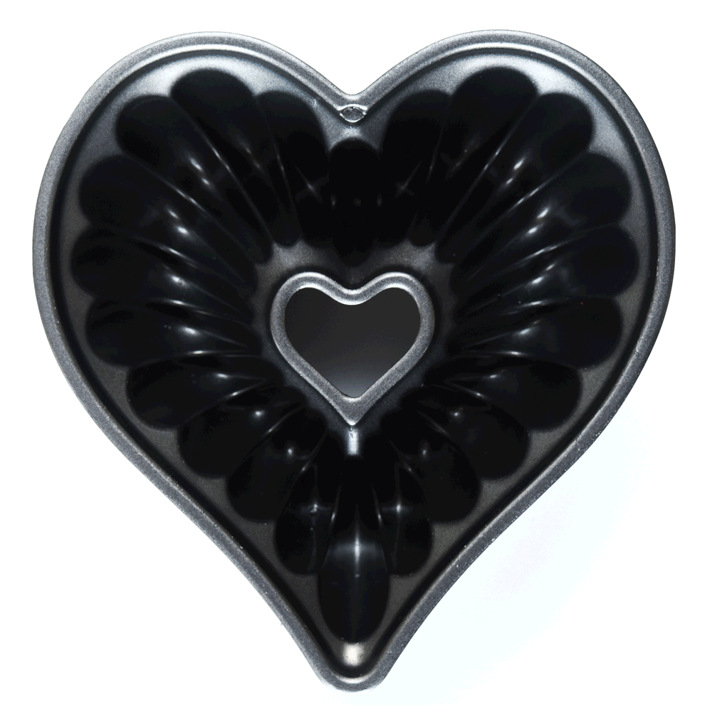 Before you get started, boil 4 cups of water and let it cool to room temperature. This helps the water freeze clear instead of cloudy.Spread out 1 cup of raspberries and 1 cup of pomegranate seeds in the bottom of a bundt or flat ring pan. A heart-shaped bundt pan is extra cute, but a plain circle will also work fine without decreasing the potion's magical properties.Next, cover the fruit with a layer of ice cubes, to keep it from floating to the surface when you add water. Finally, pour in enough water to fully cover the ice — you don't need to pour all the way to the top of the pan, unless you want a very big ice ring (but keep in mind that it will leave less room for punch). Freeze overnight or until solid. When you're ready to use the ice ring, run water over the bottom of the pan until it releases.