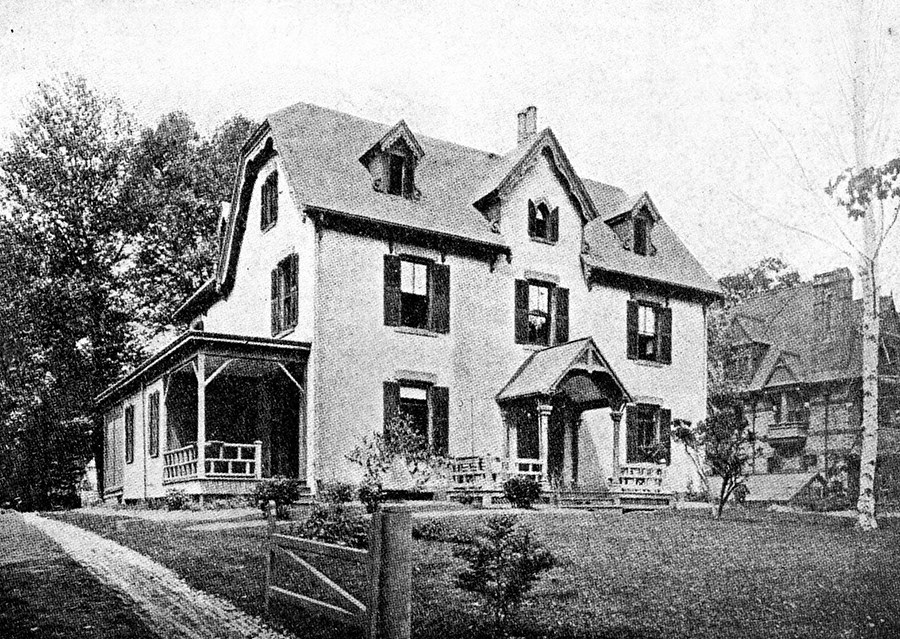 Harriet Beecher Stowe, abolitionist and author of Uncle Tom's Cabin, wrote "the book that made this great war" here in this house in 1851.