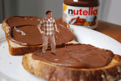 Image result for nutella gif