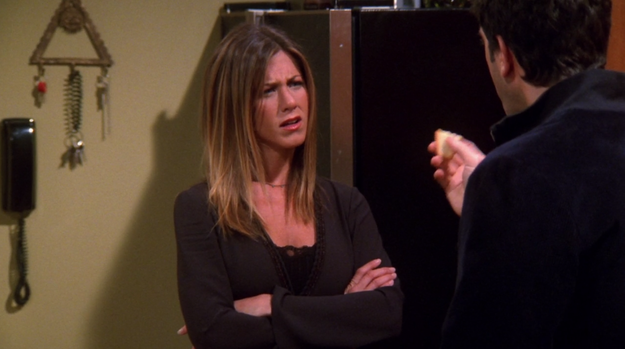 Can You Guess Why Rachel Is Mad At Ross?