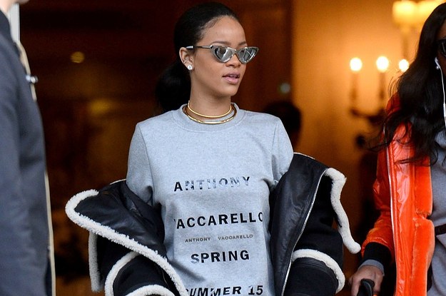Ode To Rihanna's Chic Dust Mop Slippers