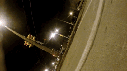 A camera strapped to a tire... Yeah... That's cool.