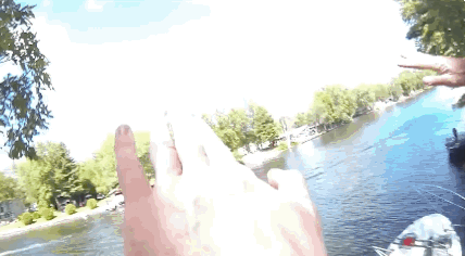 That's some dirty water... all good...