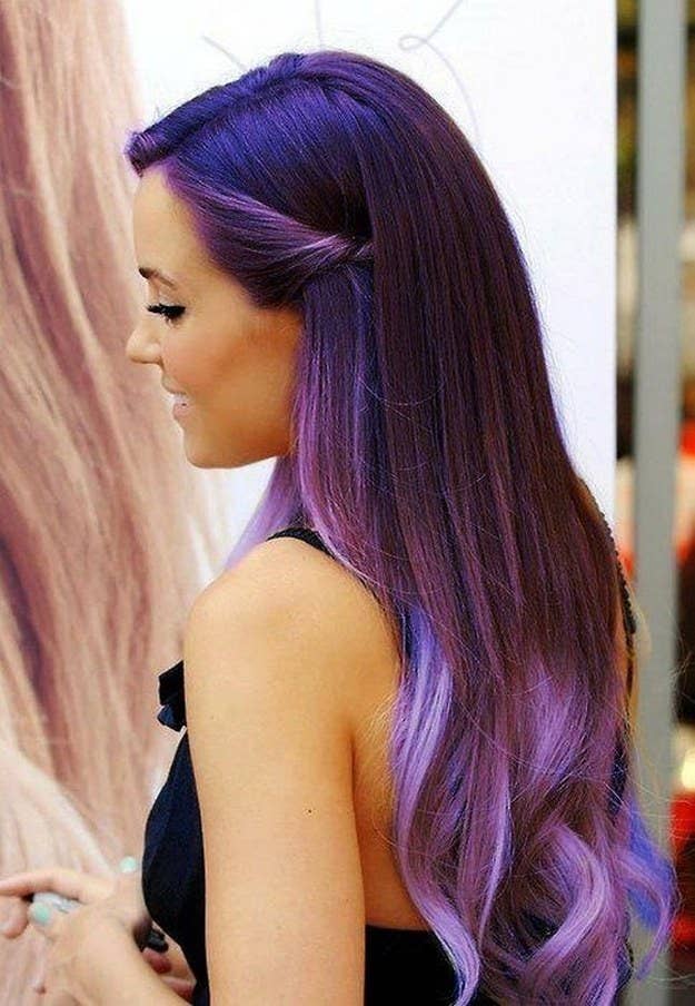 18 Razones por las que deberías teñirte el cabello de morado 18 Razones Por Las Que Deberías Teñirte El Cabello De Morado