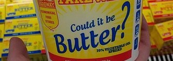 Gallery of off-label fake butter brands