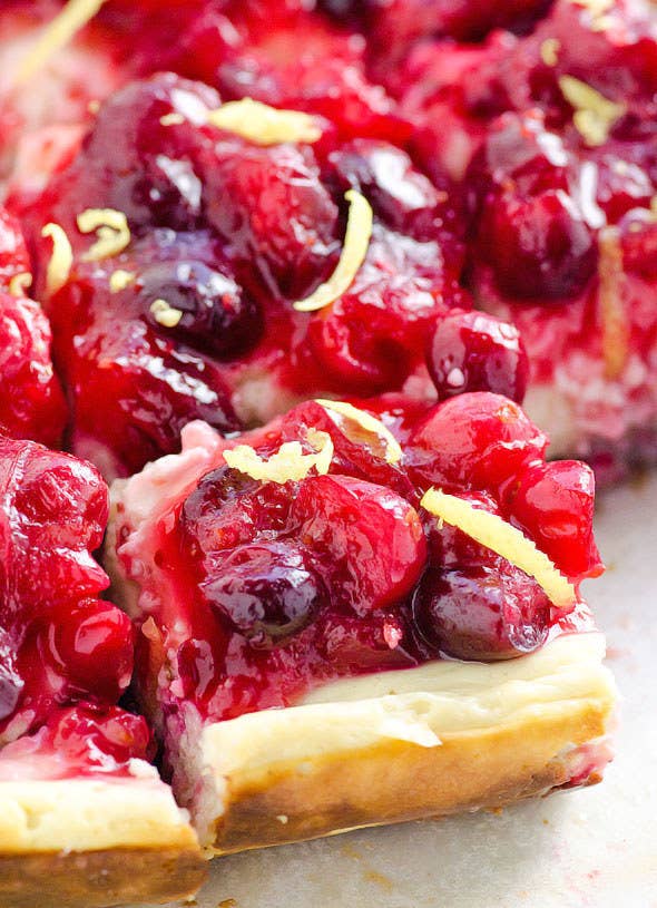 Seriously, no one will ever know. This recipe features lemon and cranberries.