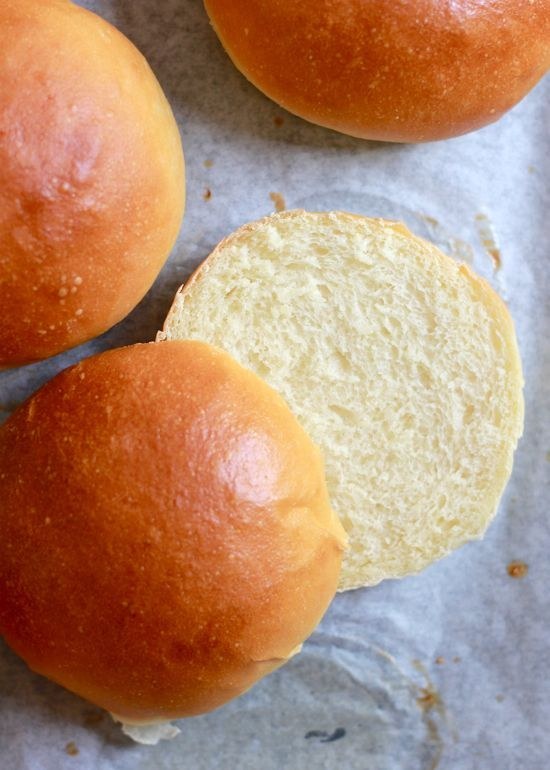 Brioche is a light, sweet bun of French origin, made with eggs, yeast and butter.