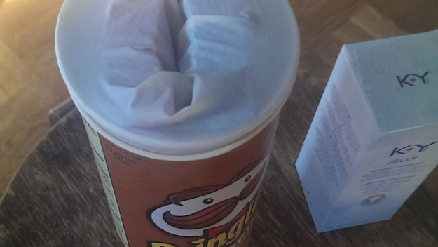 pringles sex toy Homemade Pringles Fleshlight & £1 Sex Toys!