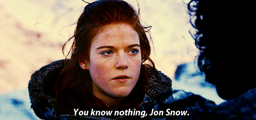 What are you a wildling or something?